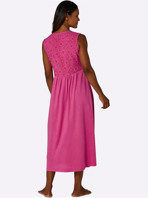 Chemise De Nuit Jersey Fin - Taille Standard - Witt - Kiabi