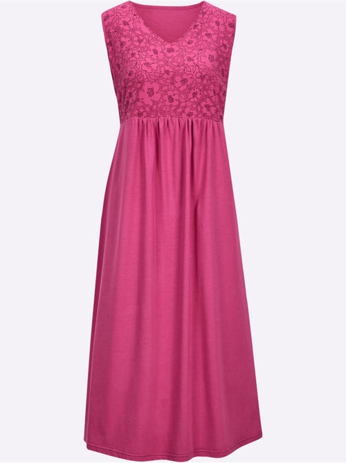 Chemise De Nuit Jersey Fin - Taille Standard - Witt - Kiabi