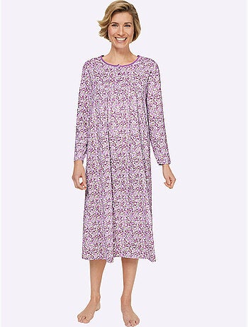 Chemise De Nuit Jersey Fin - Taille Standard - Witt