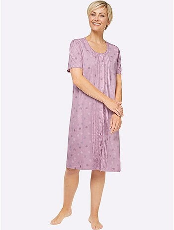 Chemise De Nuit Jersey Fin - Taille Standard - Witt