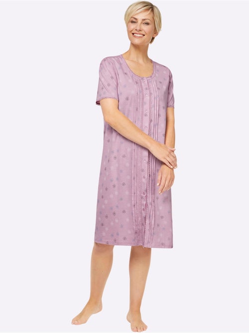 Chemise De Nuit Jersey Fin - Taille Standard - Witt - Kiabi Chemise De Nuit Jersey Fin - Taille Standard - Witt - Kiabi
