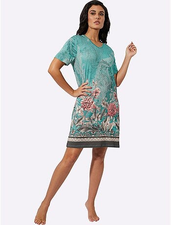 Chemise De Nuit Jersey Fin - Taille Standard - Witt