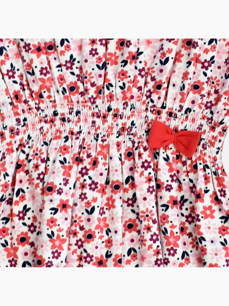 Chemise De Nuit Jersey 'flower Power''doo&bo' Rose - Kiabi