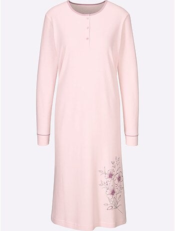 Chemise De Nuit Jersey Moelleux - Taille Standard - Witt