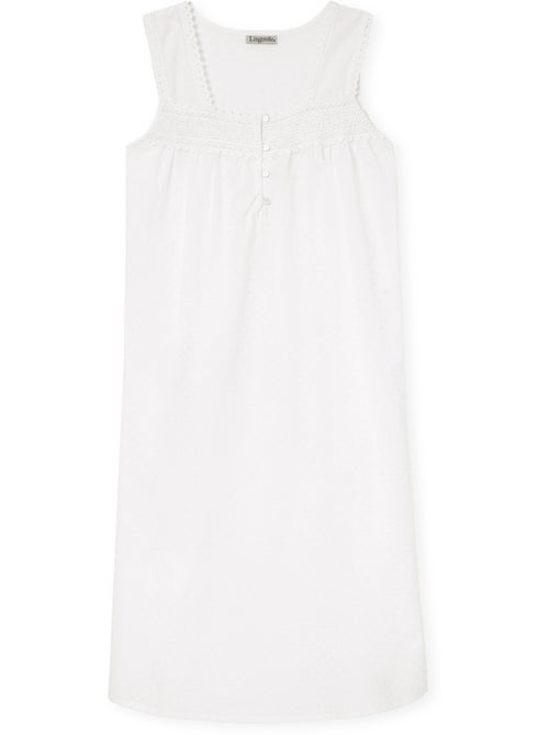 Chemise de nuit larges bretelles - DAXON - Kiabi