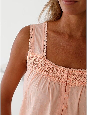 Chemise de nuit larges bretelles - DAXON