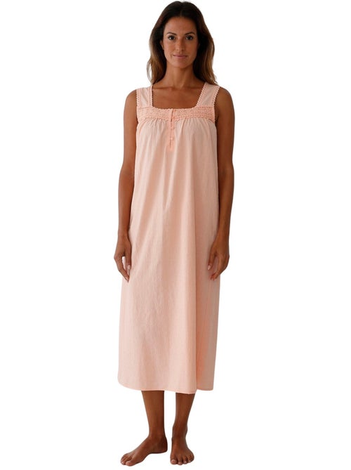 Chemise de nuit larges bretelles - DAXON - Kiabi