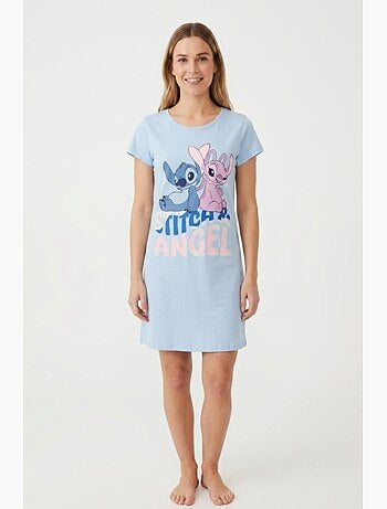 Chemise de Nuit Lilo et Stitch | Licence Officielle