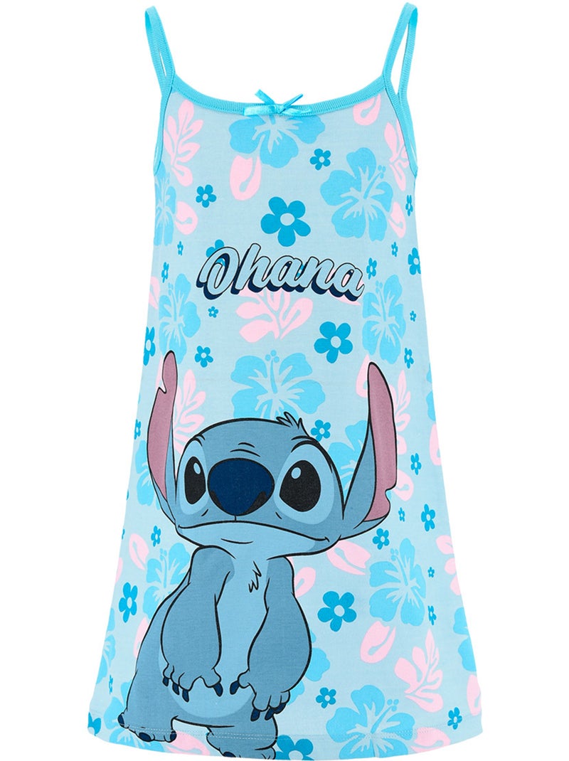 Chemise de Nuit Lilo & Stitch   | Licence Officielle Bleu - Kiabi