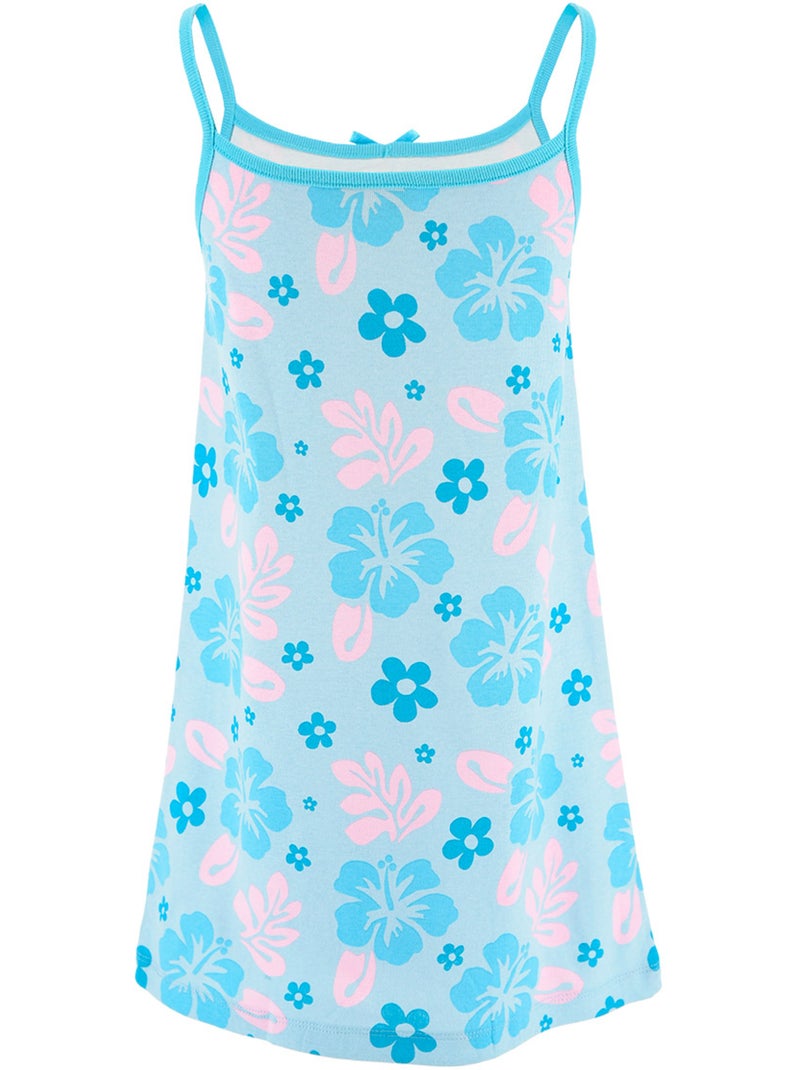 Chemise de Nuit Lilo & Stitch   | Licence Officielle Bleu - Kiabi