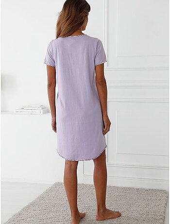 Chemise de nuit liquette courte - DAXON