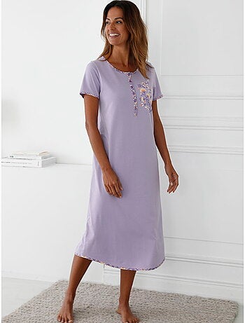 Chemise de nuit liquette longue - DAXON