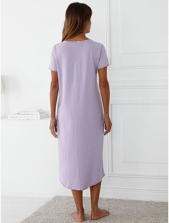 Chemise de nuit liquette longue - DAXON