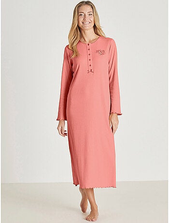 Chemise de nuit longue coton - DAXON