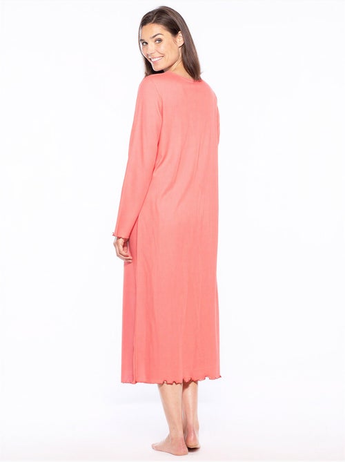 Chemise de nuit longue coton - DAXON - Kiabi