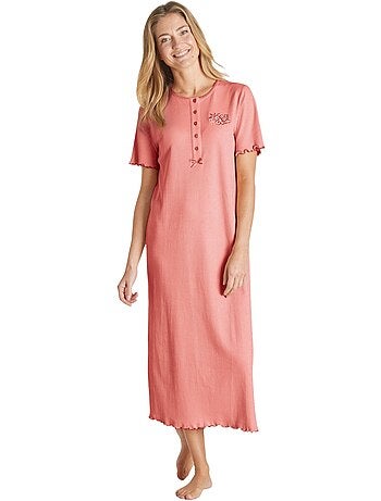Chemise de nuit longue coton - DAXON