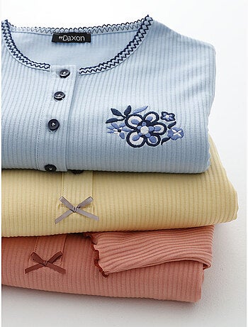 Chemise de nuit longue coton - DAXON