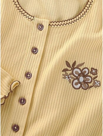 Chemise de nuit longue coton - DAXON