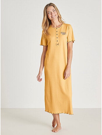 Chemise de nuit longue coton - DAXON