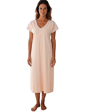 Chemise de nuit longue fluide - DAXON