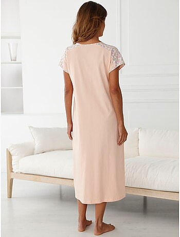 Chemise de nuit longue fluide - DAXON