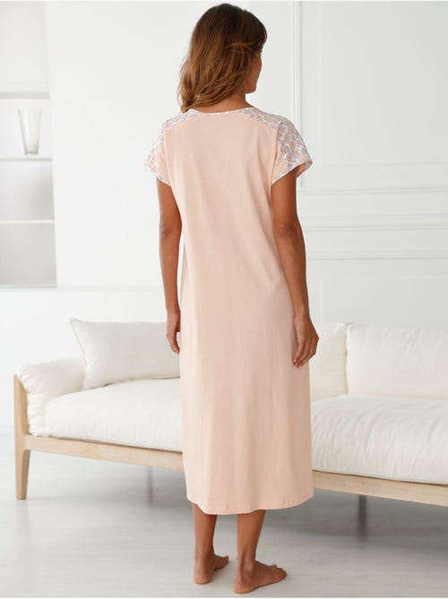 Chemise de nuit longue fluide - DAXON - Kiabi