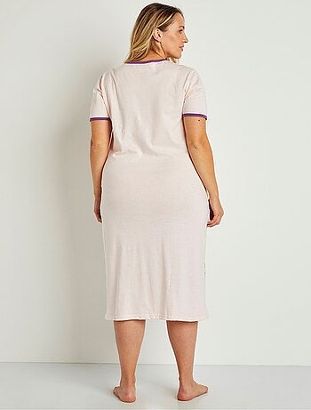 Chemise de nuit longue forme T-shirt