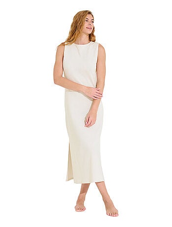 Chemise de nuit longue sans manches FREELY