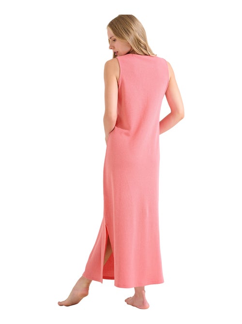 Chemise de nuit longue sans manches FREELY - Kiabi Chemise de nuit longue sans manches FREELY - Kiabi