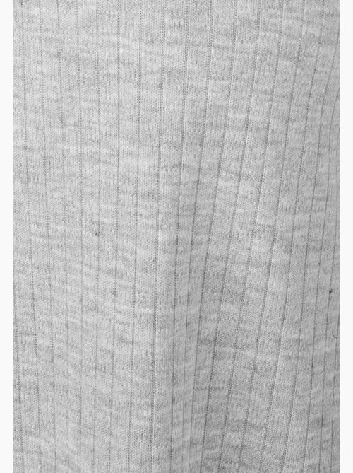Chemise de nuit maille côtelée - Damart - Kiabi
