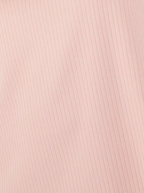 Chemise de nuit maille côtelée - Damart - Kiabi
