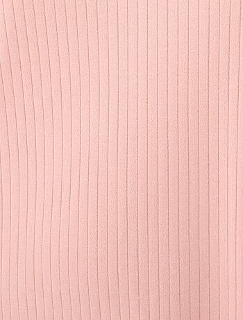 Chemise de nuit maille interlock côtelée douce et souple - Damart