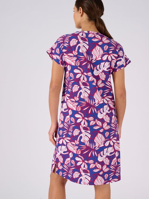 Chemise de nuit maille jersey Climatyl - Damart - Kiabi