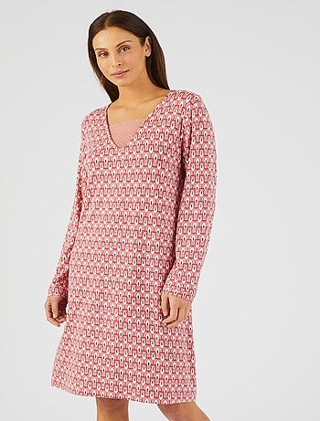 Chemise de nuit maille jersey modal élasthanne - Damart