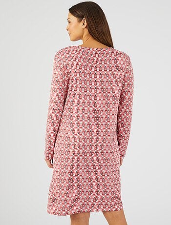 Chemise de nuit maille jersey modal élasthanne - Damart