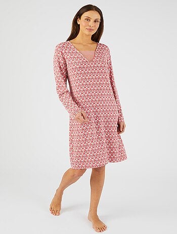 Chemise de nuit maille jersey modal élasthanne - Damart