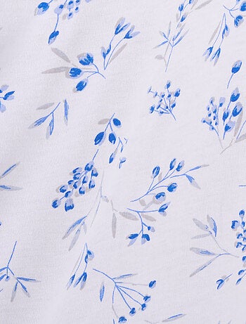 Chemise de nuit maille jersey pur coton - Damart