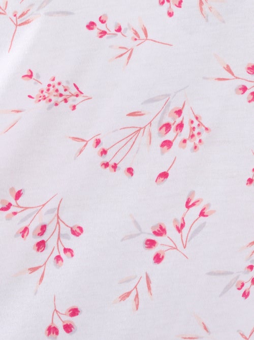 Chemise de nuit maille jersey pur coton - Damart - Kiabi