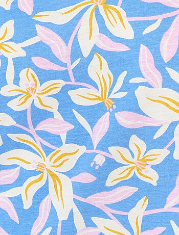 Chemise de nuit maille jersey pur coton peigné - Damart