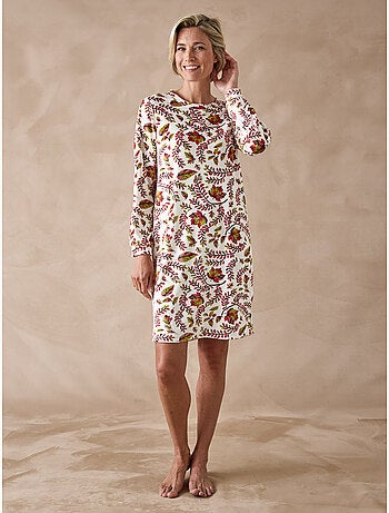 Chemise de nuit maille polaire douce - DAXON