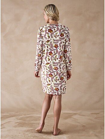 Chemise de nuit maille polaire douce