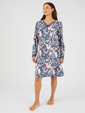 Chemise de nuit maille Thermolactyl recyclée - Damart