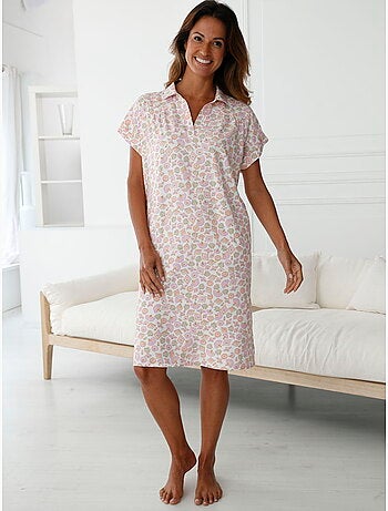 Chemise de nuit manches courtes - DAXON