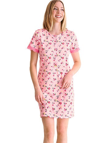 Chemise de nuit manches courtes BLOOMY