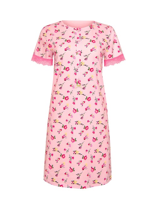 Chemise de nuit manches courtes BLOOMY - Kiabi Chemise de nuit manches courtes BLOOMY - Kiabi