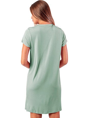 Chemise de nuit manches courtes Classic Summer