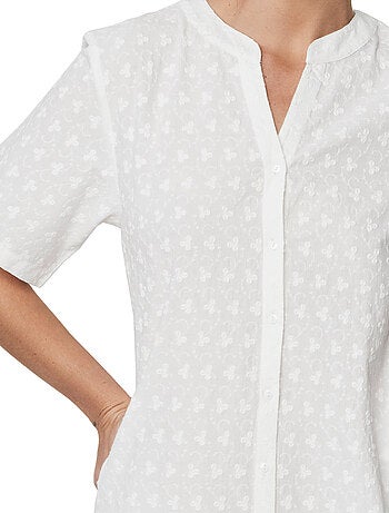 Chemise de nuit manches courtes HOMEWEAR P102