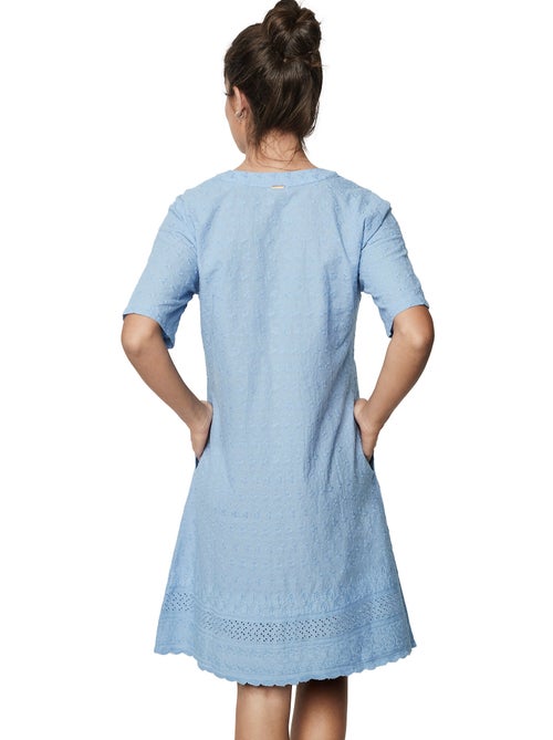 Chemise de nuit manches courtes HOMEWEAR P102 - Kiabi