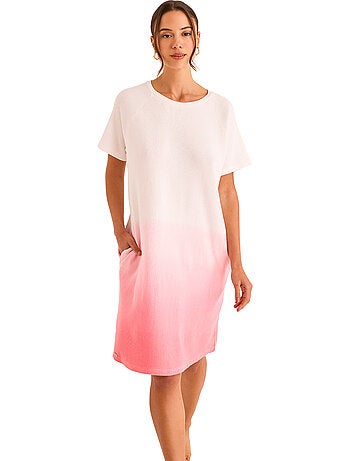 Chemise de nuit manches courtes HOMEWEAR P118