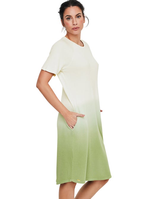 Chemise de nuit manches courtes HOMEWEAR P118 - Kiabi